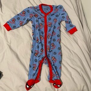 Spider-Man Footed Onsie